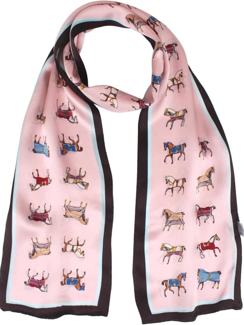 Luxurious 100% Silk Scarf for Women | Versatile 59"x6.3" Shawl & Hair Wrap
